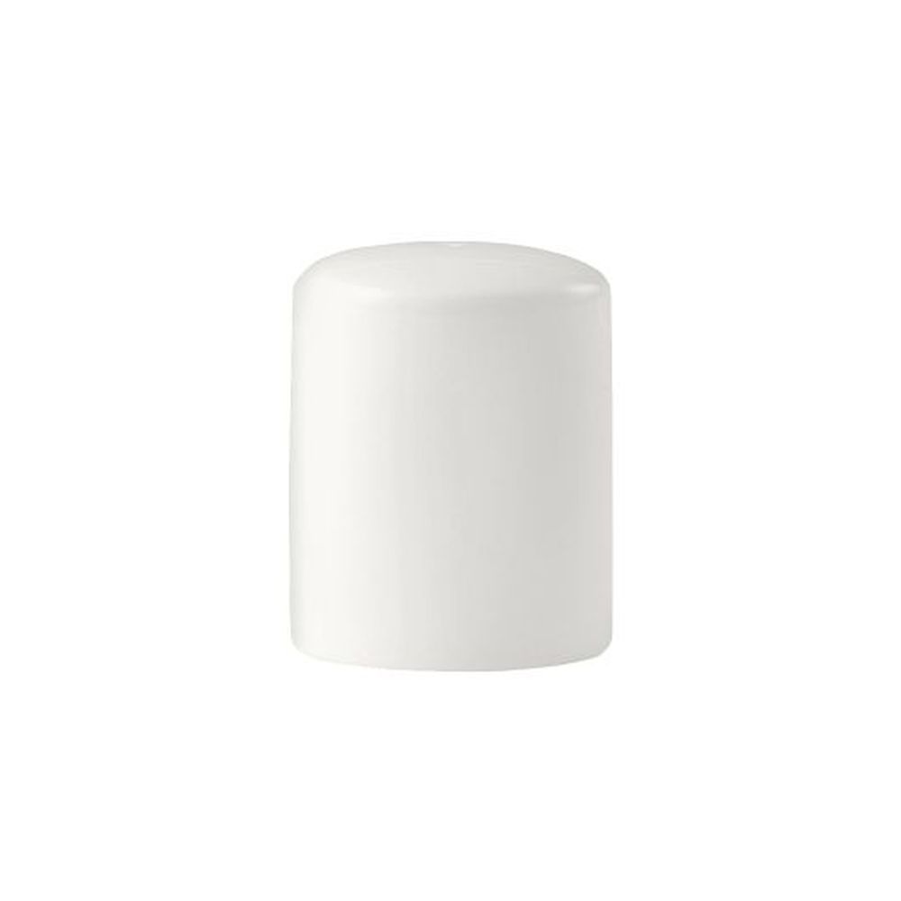 Steelite Monaco White Alumina Vitrified Vogue Pepper Pot, 12 Count