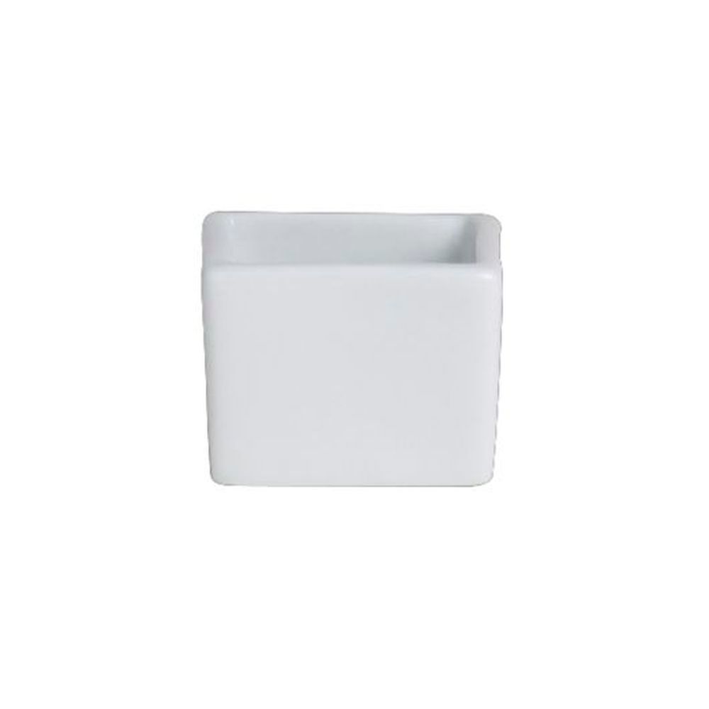 Varick A La Carte Cafe Porcelain 1 Ounce Square Deep Ramekin, 36 Count