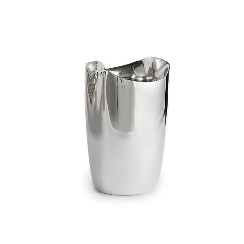 Robert Welch Drift 18/10 Stainless Steel Double Wall Wine/champagne Cooler, 5 3/8 Inch
