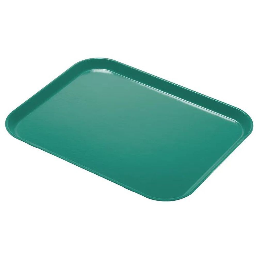 Cambro Camlite Green Fiberglass Rectangular Serving Tray, 15 X 20.25 Inch -- 12 Per Case
