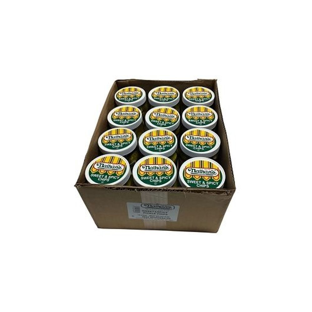 Nathans Famous Sweet And Spicy Chips, 24 Fluid Ounce -- 12 Per Case