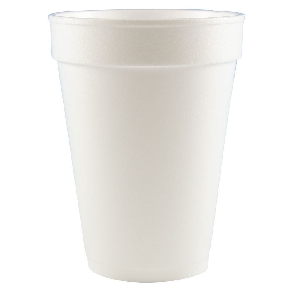 Wincup 14c18 White Vio Cup, 14 Ounce Capacity -- 1000 Per Case