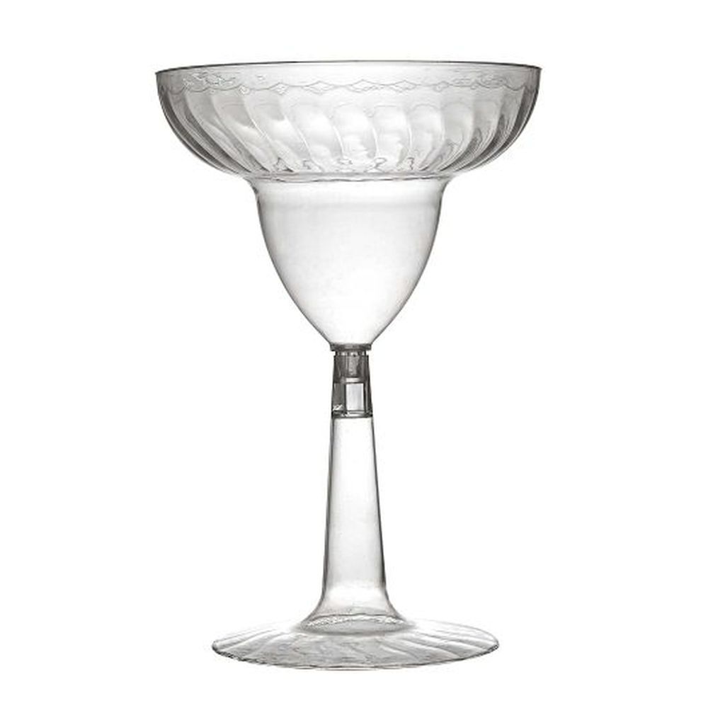 Fineline Settings Flairware Polystyrene 12 Ounce Margarita Glass, 144 Count
