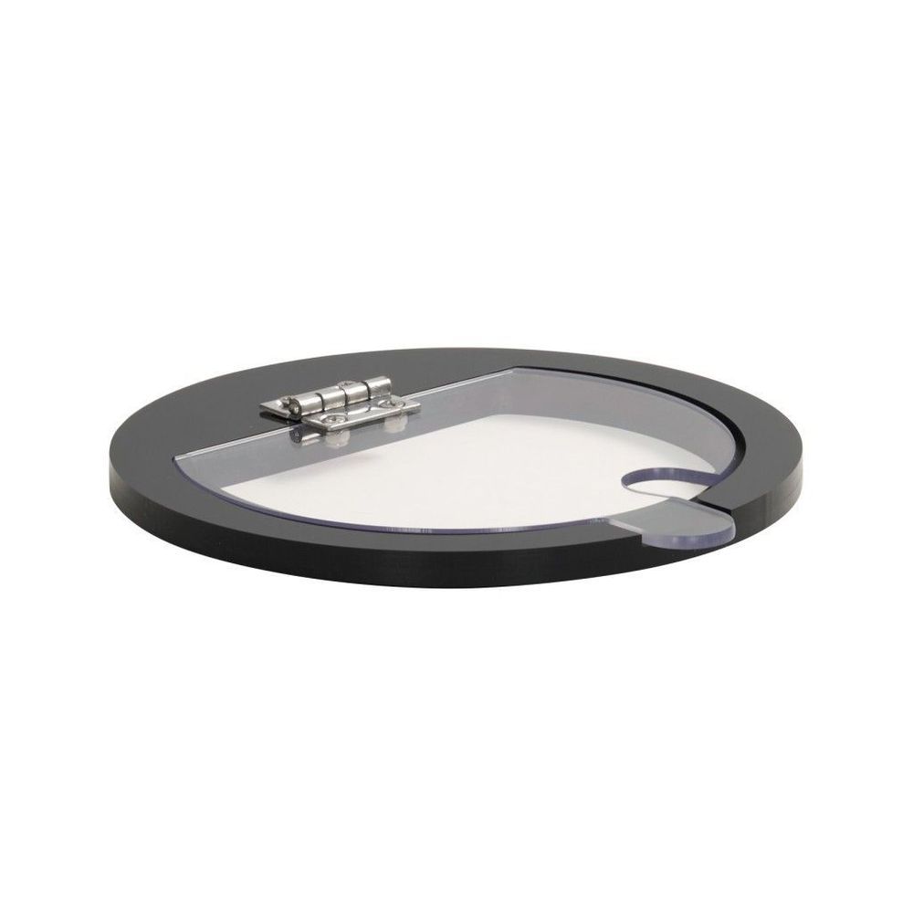 Cal-mil Notched Lid For Modular Jars, 8.25 X 8.25 X 1 Inch