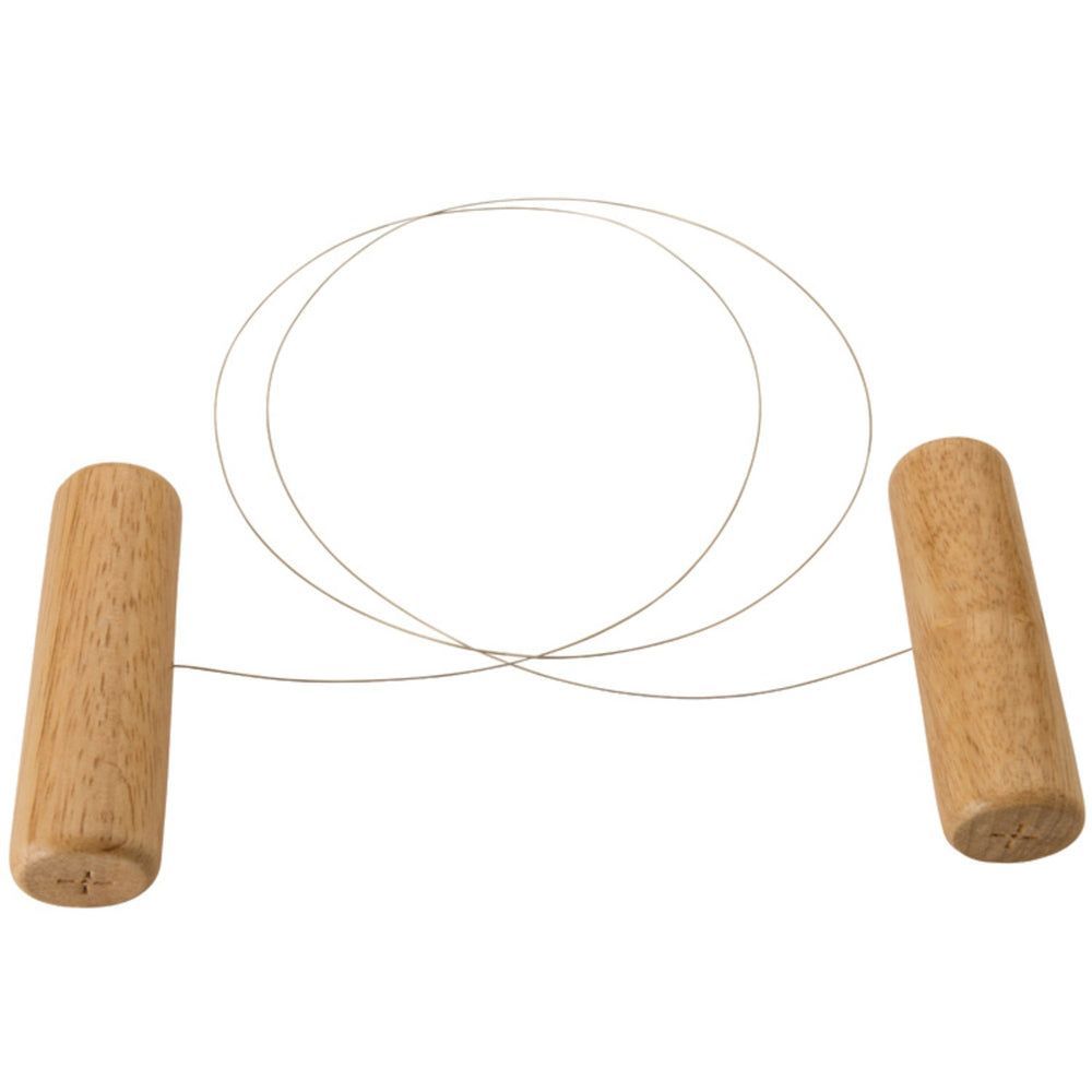 Winco 18/8 Stainless Steel Cheese Slicer Wire With Wood Handles, 44 Inch Long -- 12 Per Case