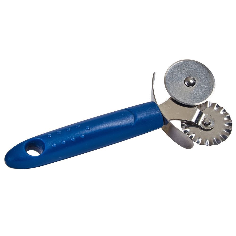 Winco Stainless Steel Double Pastry Wheel -- 12 Per Case