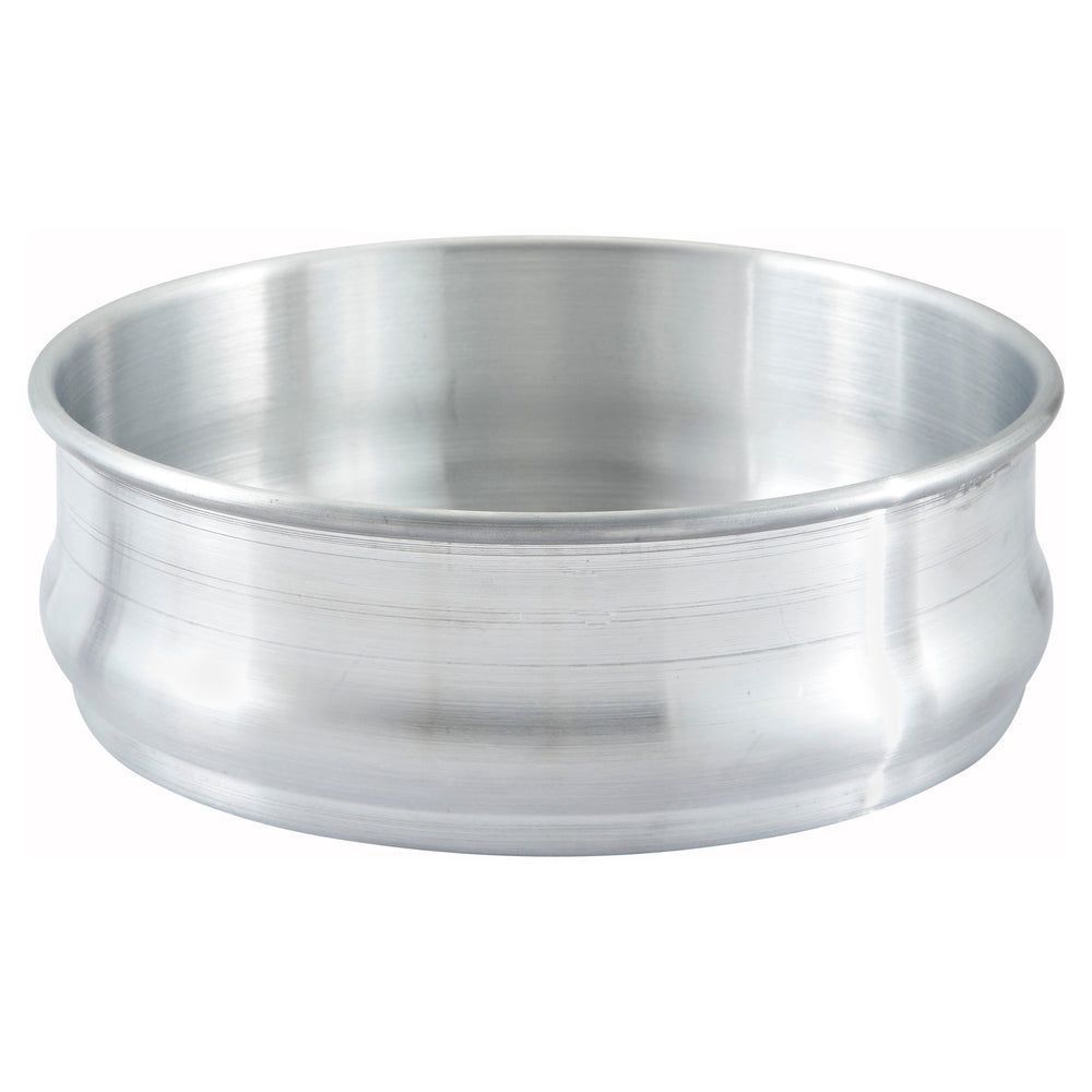 Winco Aluminum Stackable Dough Pan, 96 Ounce Capacity