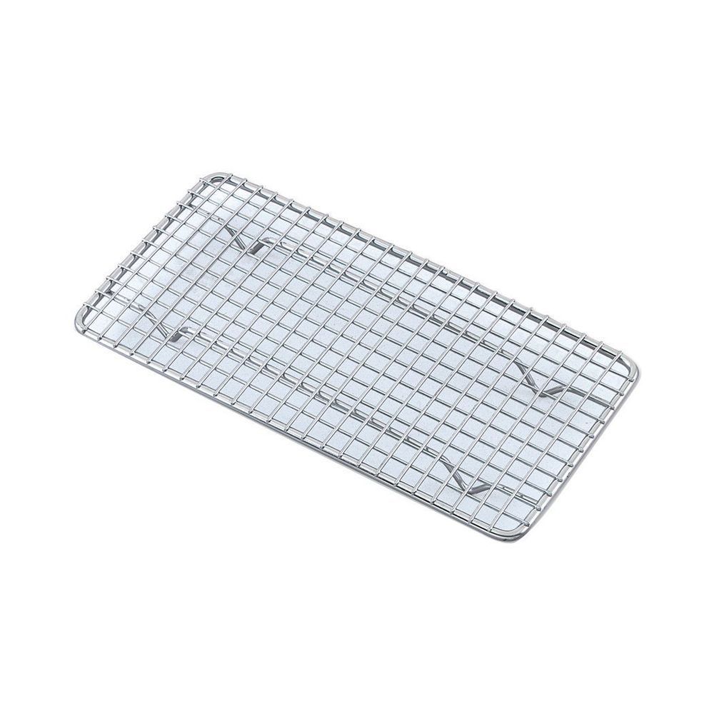 Browne Footed Pan Grate Fits Half Size Pan, 8 X 10 X 0.9 Inch