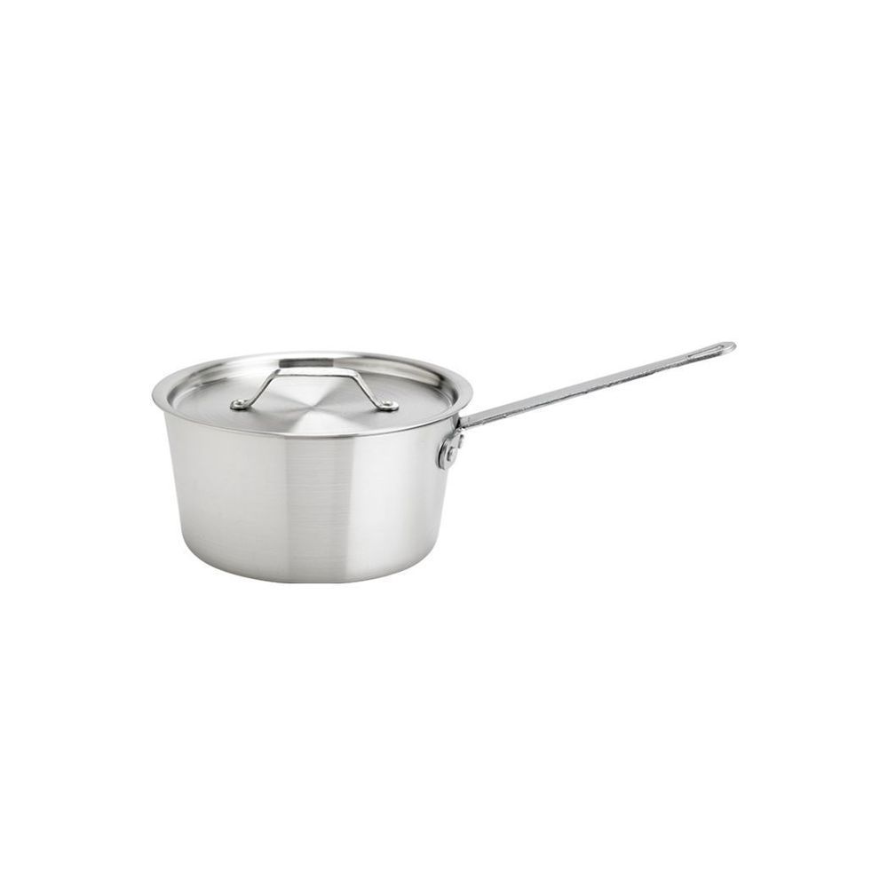 Browne Thermalloy Aluminum Standard Weight Tapered Sauce Pan, 1.5 Quart Capacity