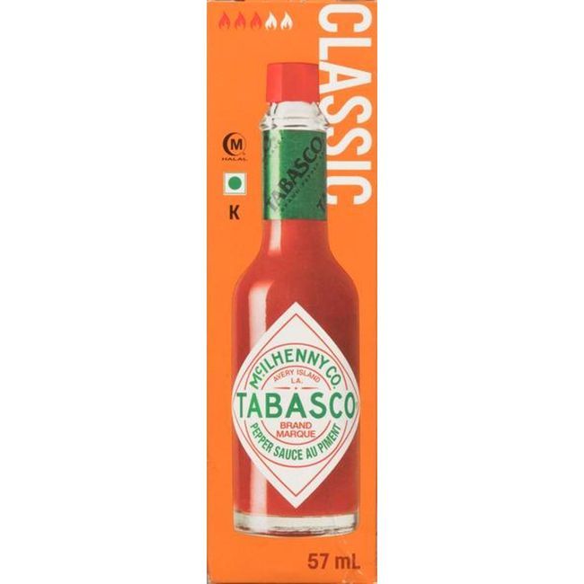 Tabasco Sauce Piquante, 57 Ml -- 12 Par Boîte