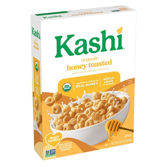 Kashi Organic Honey Toasted Oat Cereal, 386 G -- 8 Per Case