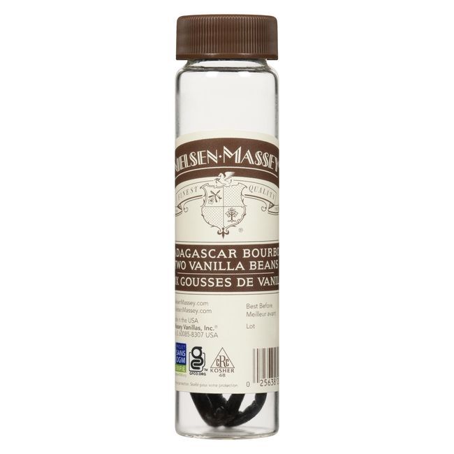 Nielsen-massey Deux Gousses De Vanille Bourbon De Madagascar, 2 Unités -- 12 Par Boîte