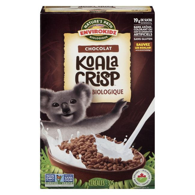Nature's Path Organic Chocolate Koala Crisp Cereal, 325 G -- 12 Per Case