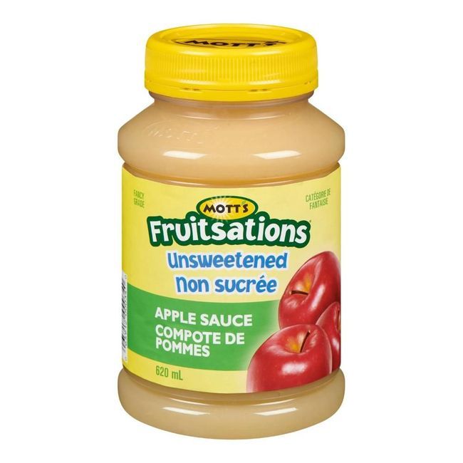 Fruitsations Compote De Pommes Non Sucrée , 620 Ml -- 12 Par Boîte