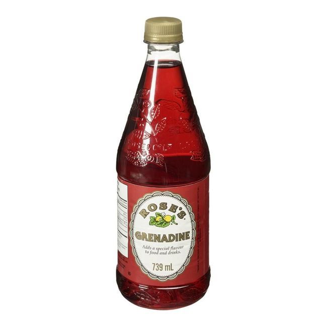Rose's Sirop De Grenadine, 739 Ml -- 12 Par Boîte