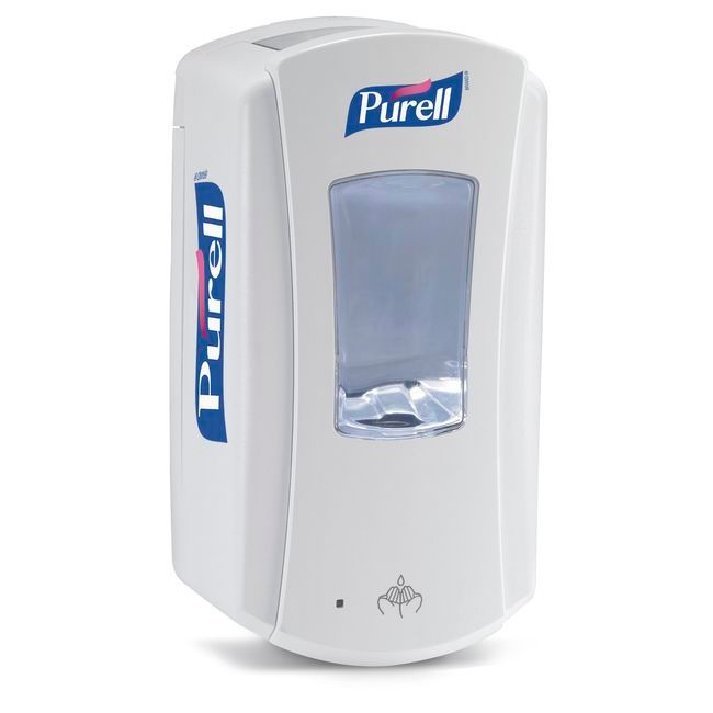 Purell Distributeur De Désinfectant Pour Les Mains Abs Blanc Ltx-12, 27 X 14,6 X 10 Cm