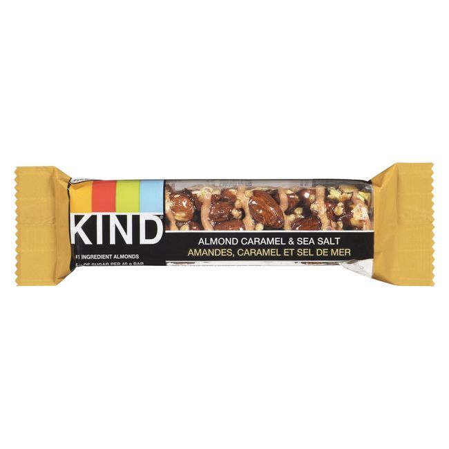 Kind Caramel Almond And Sea Salt Bar, 40 G -- 12 Per Case