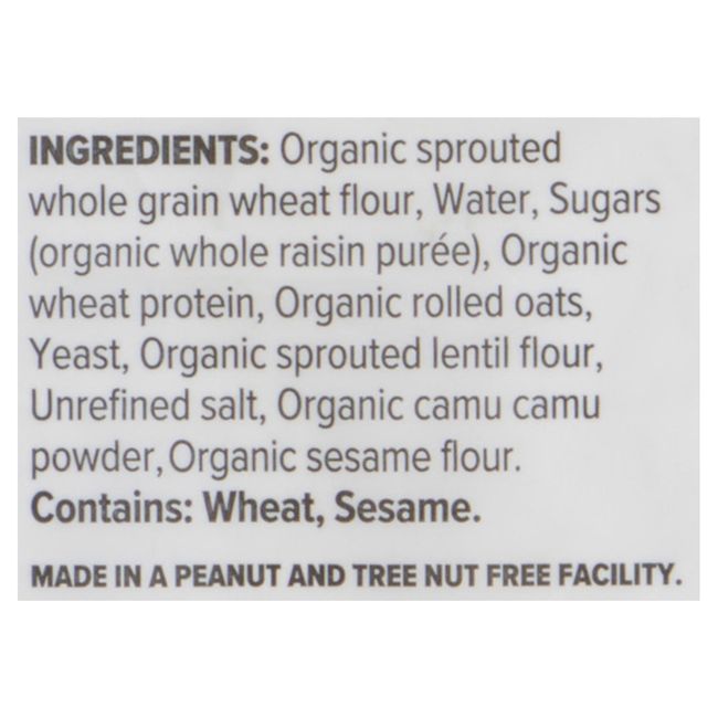 One Degree Organic Foods Lentil Grain Bread, 600 G -- 8 Per Case