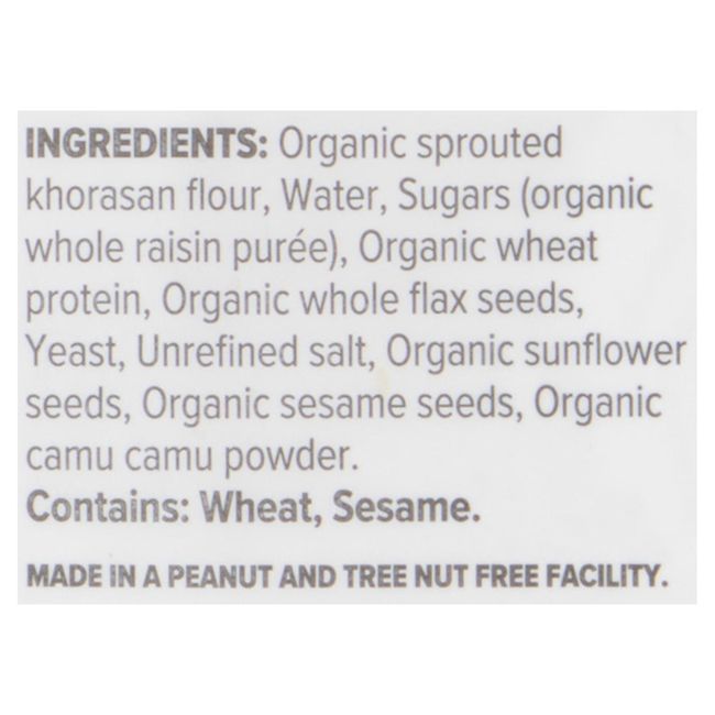 One Degree Organic Foods Sesame Sunflower Bread, 565 G -- 8 Per Case