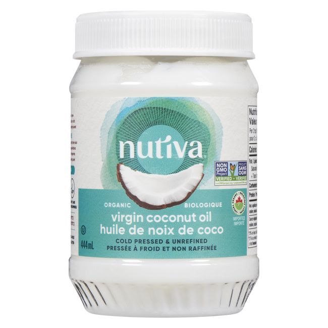 Nutiva Huile De Coco Vierge Biologique, 444 Ml -- 12 Par Boîte