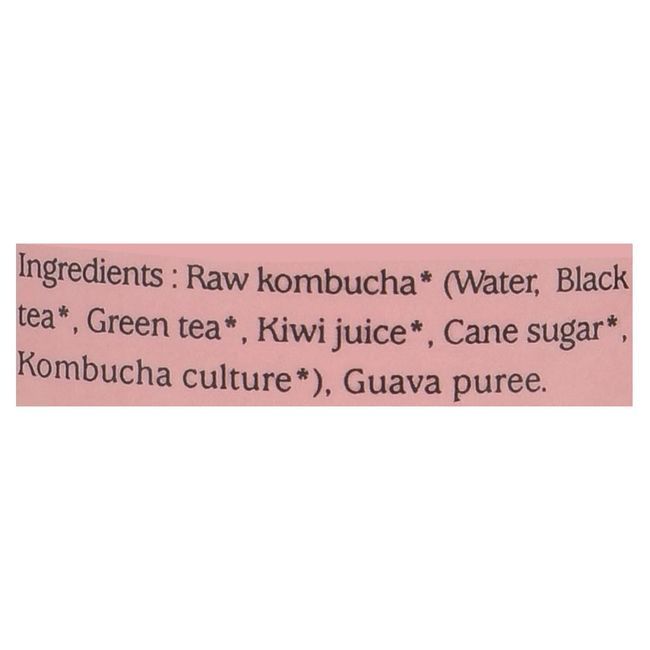 Gt's Synergy Kombucha À La Goyave Biologique, 480 Ml -- 12 Par Boîte