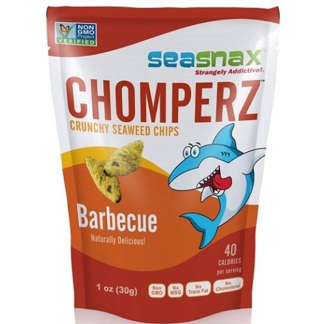 Seasnax Bbq Seaweed Chips, 30 G -- 8 Per Case