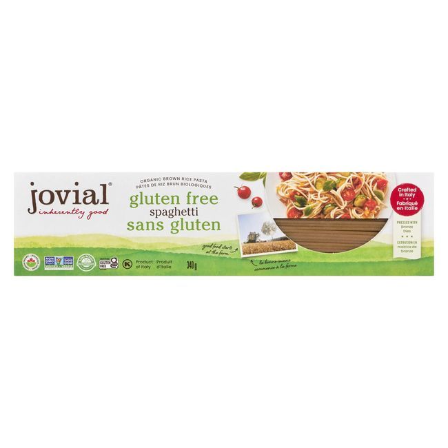 Jovial Spaghettis De Riz Brun Biologiques, 340 G -- 12 Par Boîte
