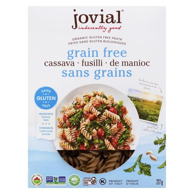 Jovial Pâtes Fusilli Au Manioc Biologiques Sans Céréales, 227 G -- 6 Par Caisse