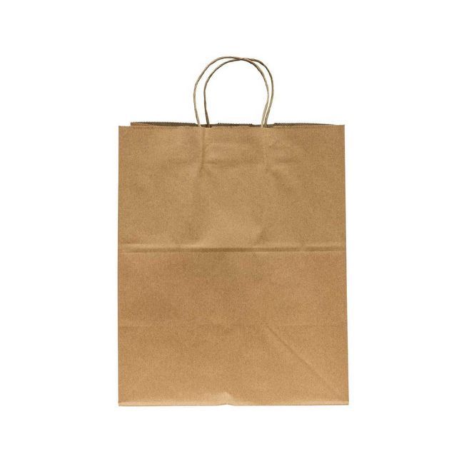 Inno-pak Sac De Transport En Papier Avec Poignée Tournante, 13 X 9,1 X 15,7 Po -- 200 Par Boîte