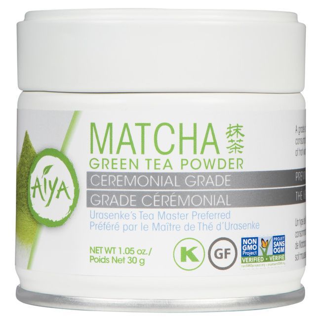 Aiya Ceremonial Grade Matcha Green Tea Powder, 30 G -- 6 Per Case