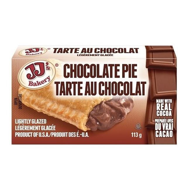 Jj's Bakery Tarte Au Chocolat, 113 G -- 48 Par Caisse
