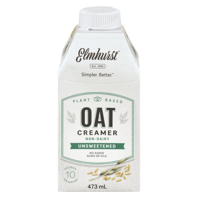 Elmhurst Crème À L'avoine Non Sucrée 1925, 473 Ml -- 6 Par Boîte