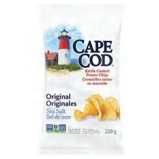 Cape Cod Original Potato Chips, 220 G -- 12 Per Case