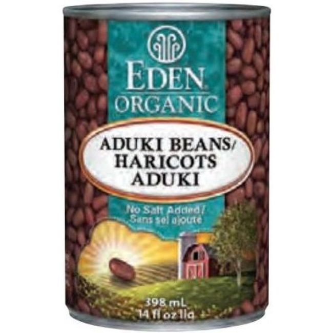 Eden Haricots Aduki Biologiques, 398 Ml -- 12 Par Boîte