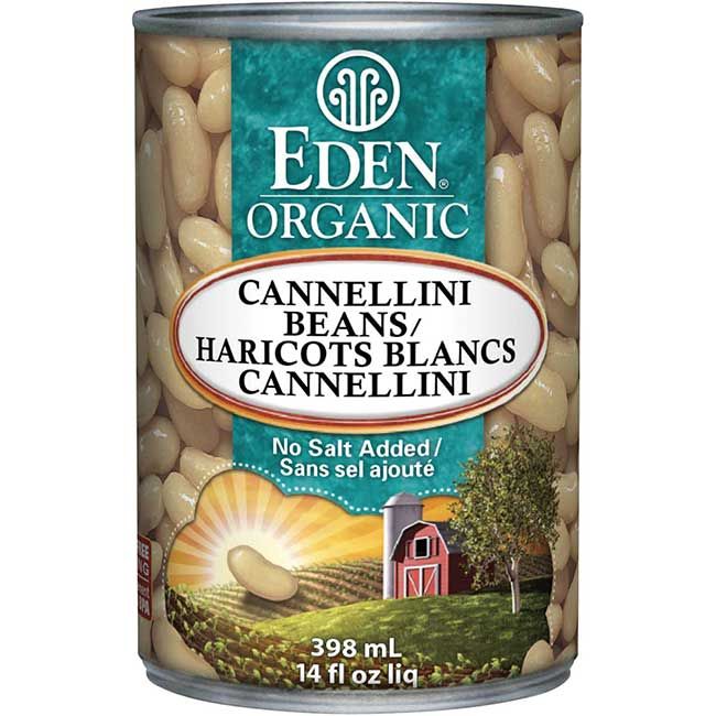 Eden Haricots Cannellini Biologiques, 398 Ml -- 12 Par Caisse