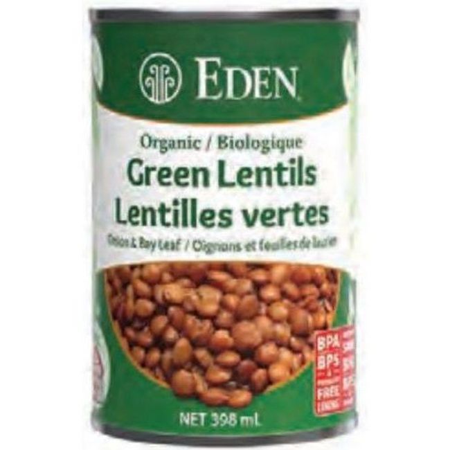 Eden Lentilles Biologiques Au Laurier Et À L'oignon, 398 Ml -- 12 Par Boîte