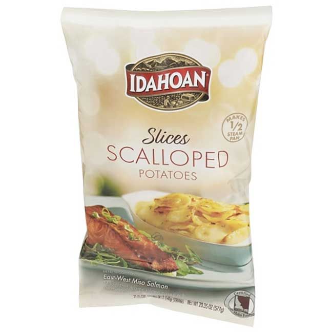 Idahoan Tranches De Pommes De Terre Festonnées, 20,35 Oz -- 12 Par Caisse