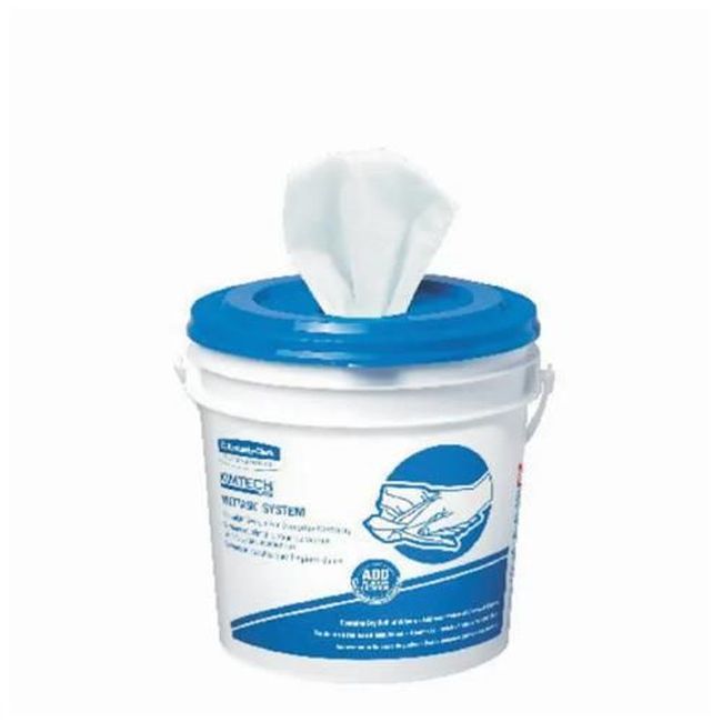 Wypall Lingettes Criticalclean Wettask Pour Eau De Javel Et Désinfectants, 140 Feuilles -- 6 Par Boîte