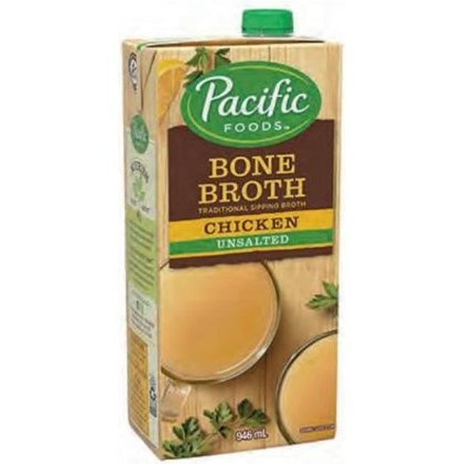 Pacific Foods Chicken Bone Broth, 946 Ml -- 12 Per Case