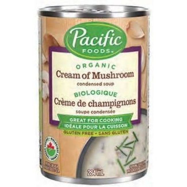 Pacific Foods Organic Condensed Mushroom Soup, 284 Ml -- 12 Per Case