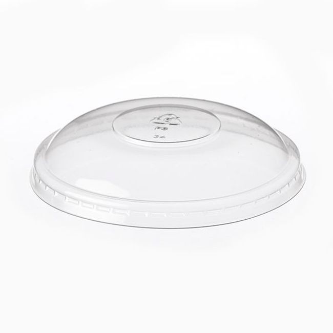 Polar Pak Couvercle En Forme De Dôme En Polystyrène Pour Mini Parfaits De 6 Oz -- 1 000 Par Caisse