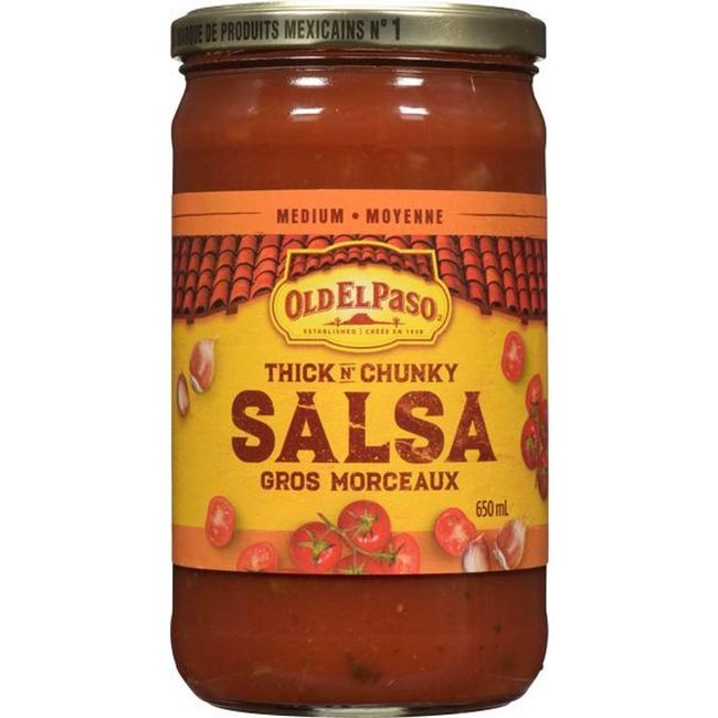 Old El Paso Salsa Moyenne, 650 Ml -- 12 Par Boîte