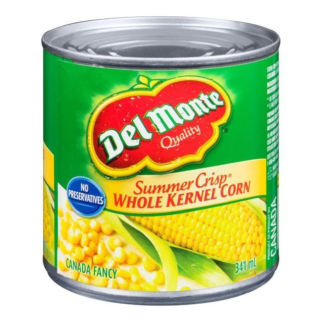 Del Monte Maïs En Grains Entiers, 341 Ml -- 24 Par Boîte