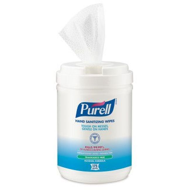 Purell Lingettes Désinfectantes Pour Les Mains À L'alcool -- 1050 Par Boîte