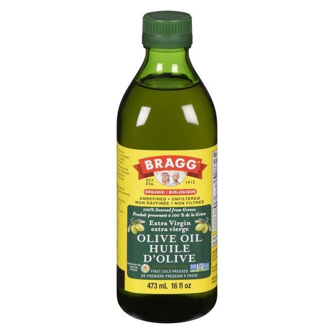 Bragg Organic Extra Virgin Olive Oil, 473 Ml -- 12 Per Case