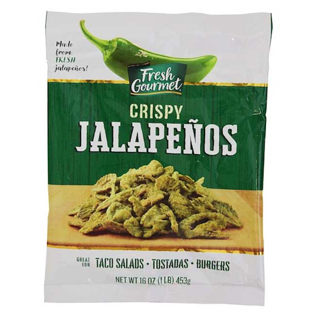 Fresh Gourmet Garniture De Salade De Jalapeños Croustillants, Sac De 1 Lb -- 10 Par Boîte