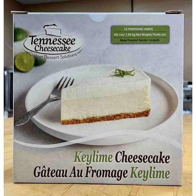 Tennessee Cheesecake Key Lime Cheesecake -- 4 Per Case