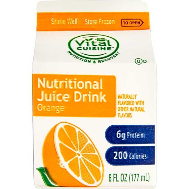 Hormel Vital Cuisine Boisson Nutritive Au Jus D'orange 206, 6 Fl Oz, 50 Unités