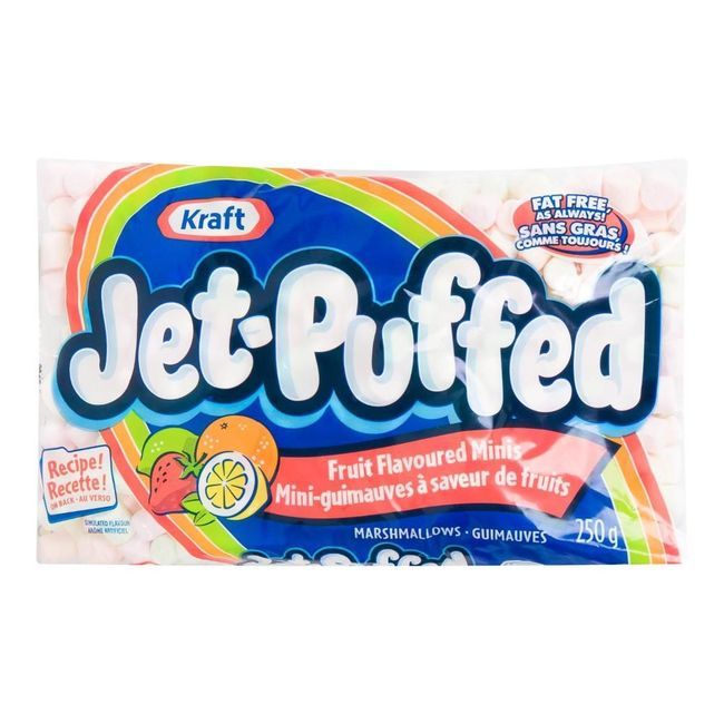 Jet-puffed Mini Guimauves Aux Fruits, 250 G -- 12 Par Boîte