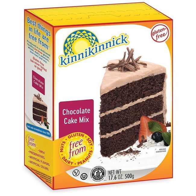 Kinnikinnick Mélange À Gâteau Au Chocolat, 500 G -- 6 Par Boîte